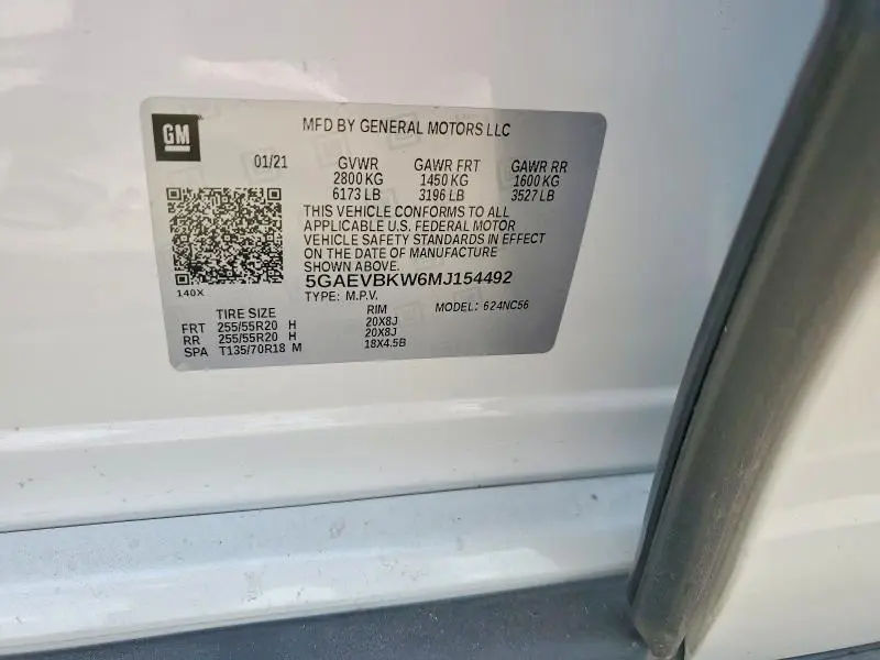 2021 BUICK ENCLAVE PREMIUM  