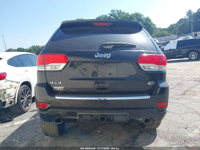 2019 JEEP GRAND CHEROKEE OVERLAND 4X4