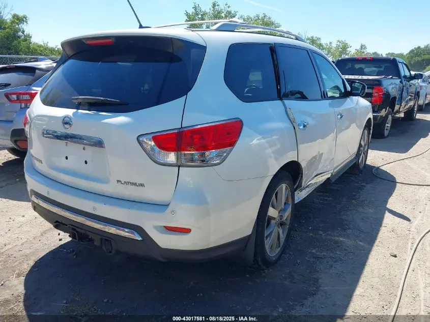 2015 NISSAN PATHFINDER PLATINUM