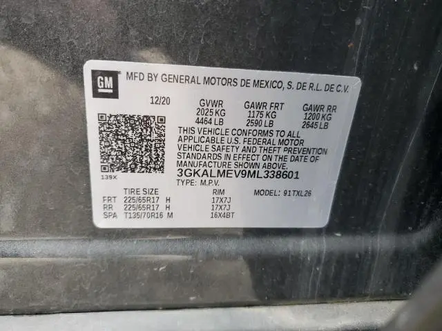 2021 GMC TERRAIN SLE  