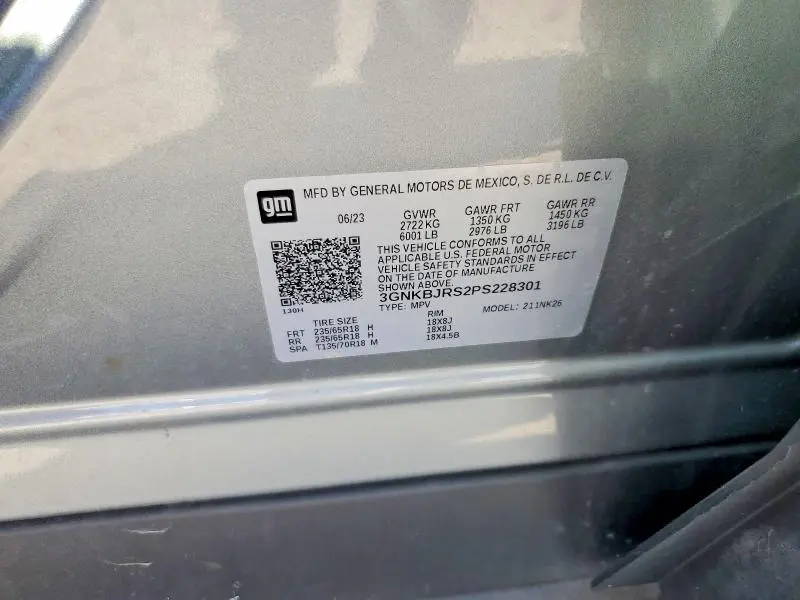 2023 CHEVROLET BLAZER 3LT  