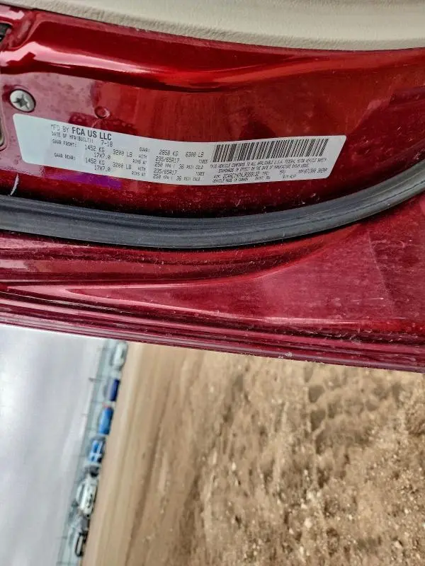 2018 CHRYSLER PACIFICA HYBRID LIMITED  