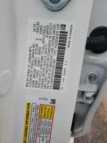 2026 HONDA CIVIC SPORT  