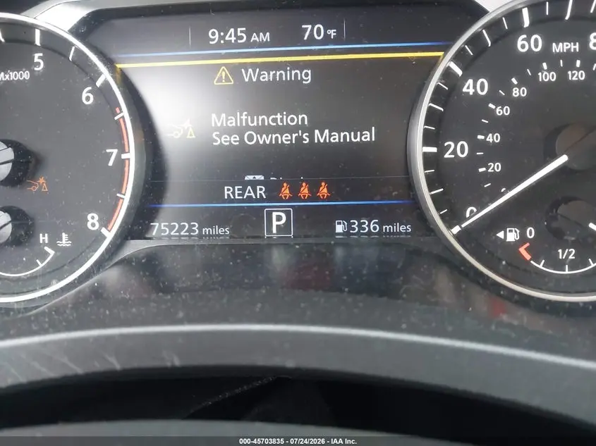2023 NISSAN ALTIMA SV FWD