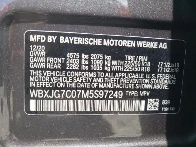 2021 BMW X1 SDRIVE28I  