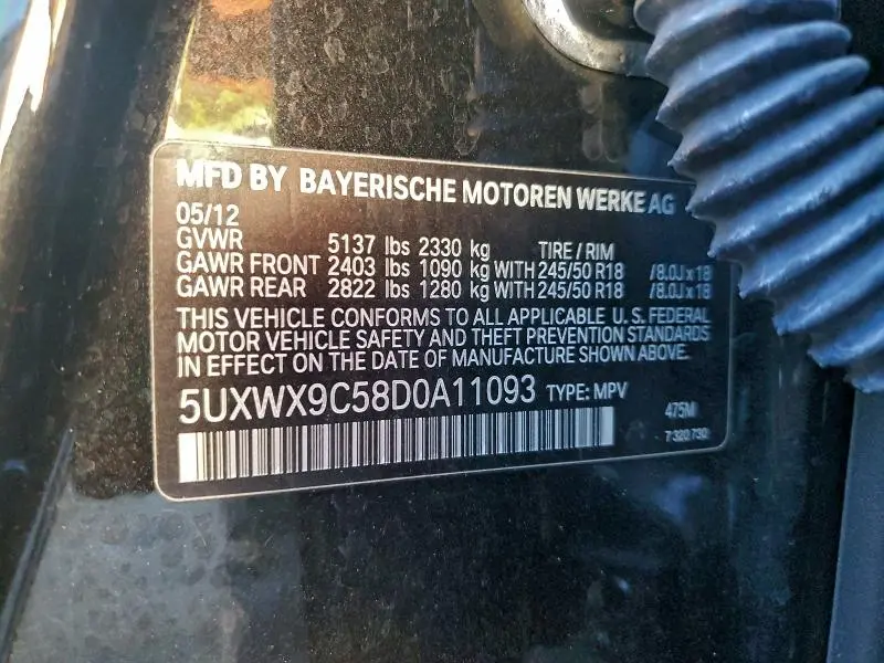 2013 BMW X3 XDRIVE28I  