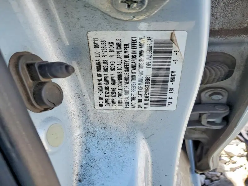 2012 HONDA CIVIC EXL  