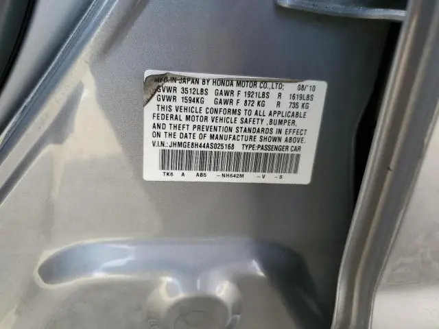 2010 HONDA FIT SPORT