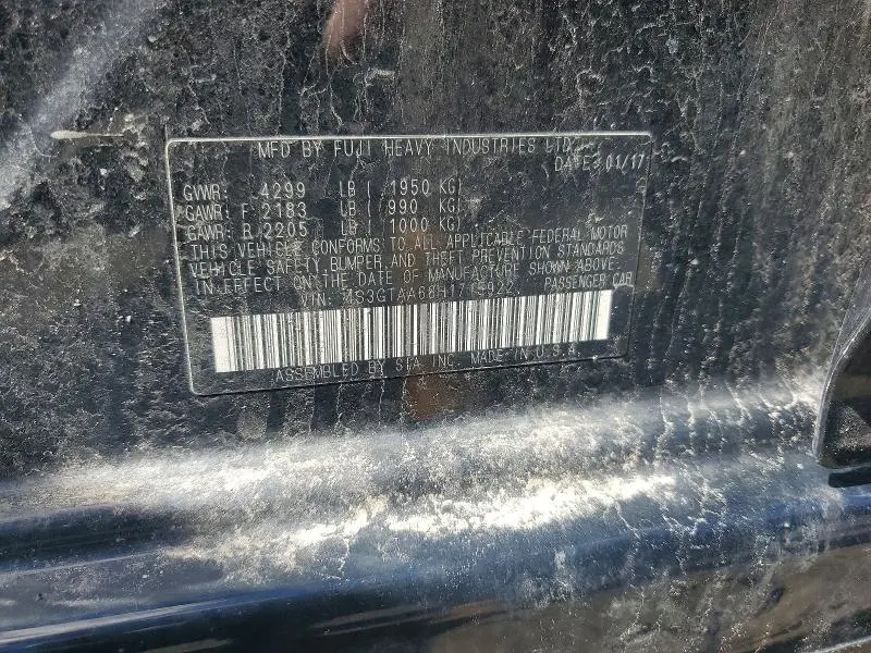 2017 SUBARU IMPREZA BASE  