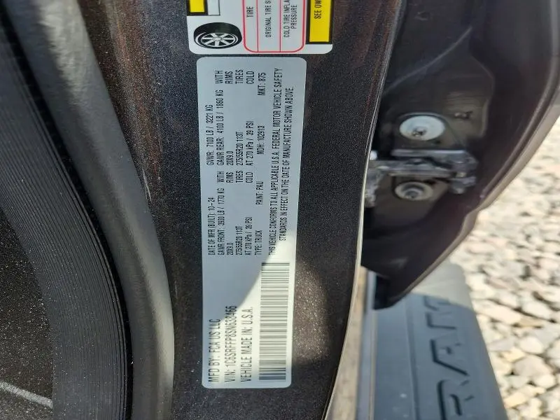 2025 RAM 1500 BIG HORN/LONE STAR  