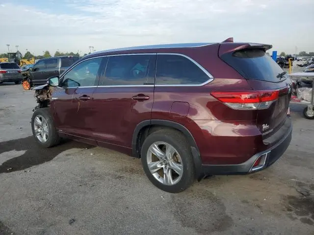2017 TOYOTA HIGHLANDER HYBRID LIMITED  
