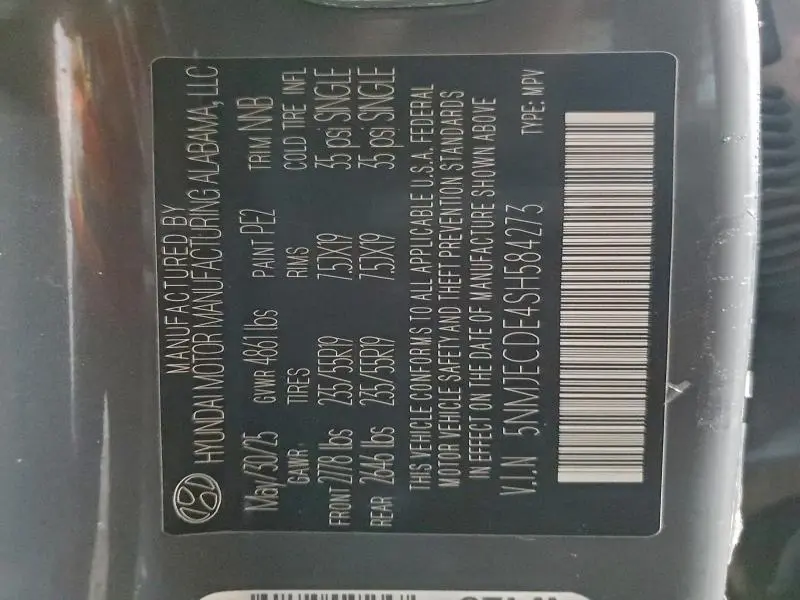 2025 HYUNDAI TUCSON LIMITED  