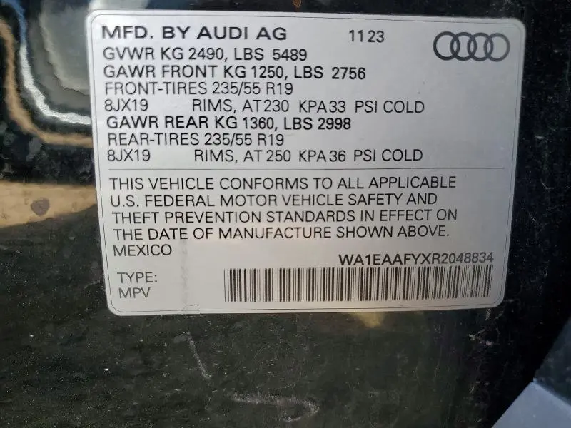 2024 AUDI Q5 PREMIUM PLUS 45  