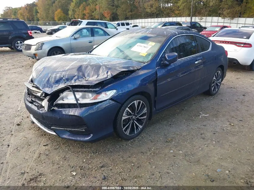 2017 HONDA ACCORD EX-L V6