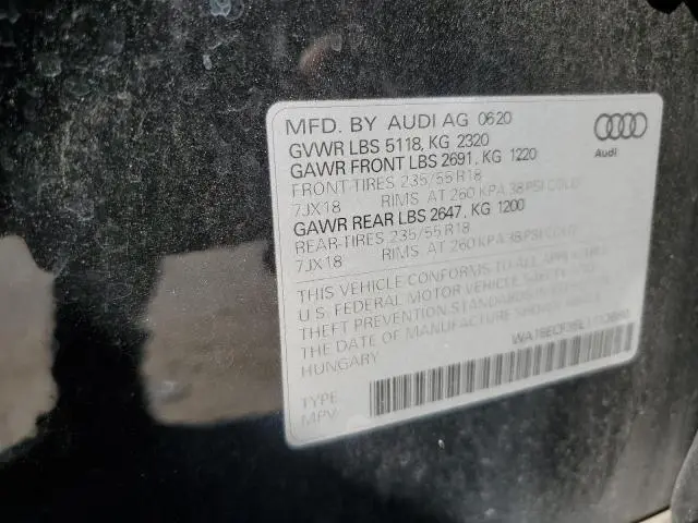 2020 AUDI Q3 PREMIUM PLUS  