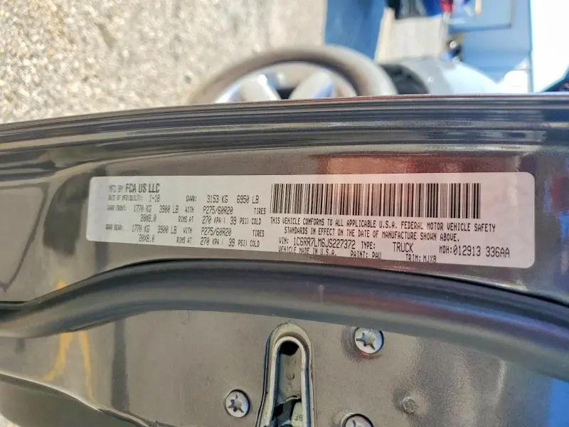 2018 RAM 1500 SLT  