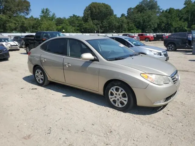 2010 HYUNDAI ELANTRA BLUE  