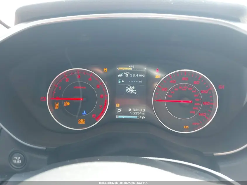 2018 SUBARU IMPREZA 2.0I SPORT