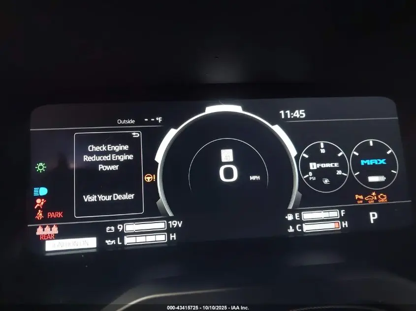 2025 TOYOTA TUNDRA HYBRID LIMITED CREWMAX 6.4' BED