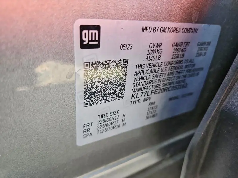 2024 CHEVROLET TRAX LS  