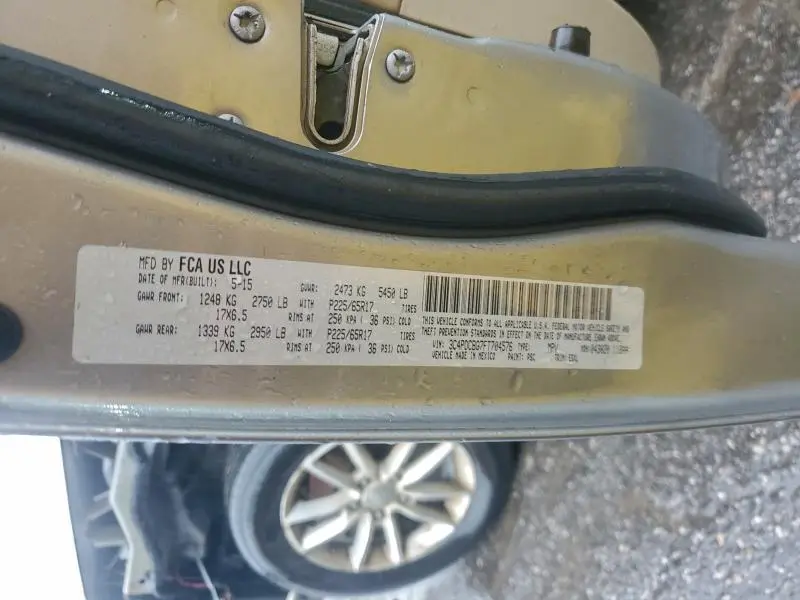 2015 DODGE JOURNEY SXT  