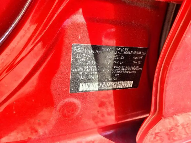 2020 HYUNDAI ELANTRA SEL  