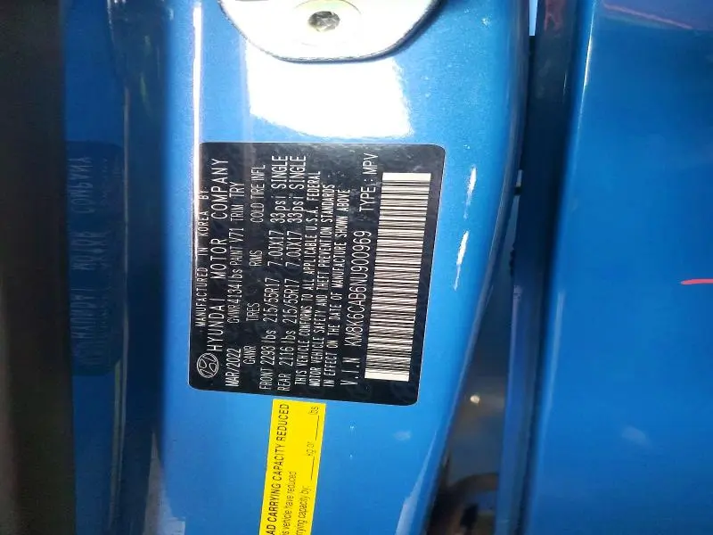 2022 HYUNDAI KONA SEL  