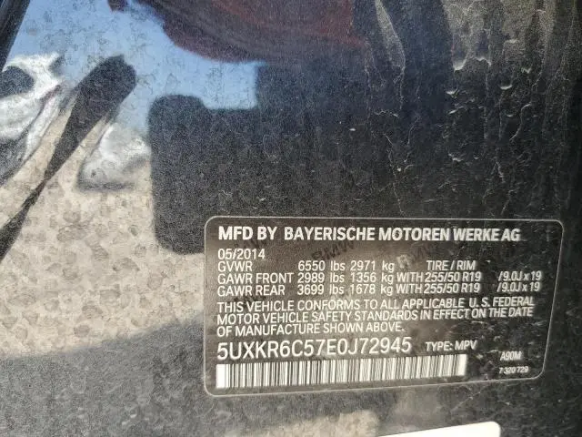 2014 BMW X5 XDRIVE50I  
