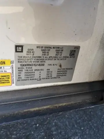 2014 GMC ACADIA SLT-1  