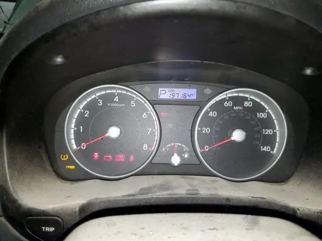 2010 HYUNDAI ACCENT BLUE  