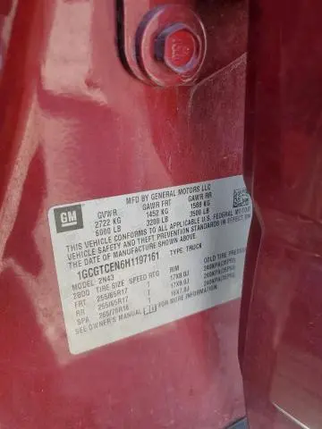 2017 CHEVROLET COLORADO LT  