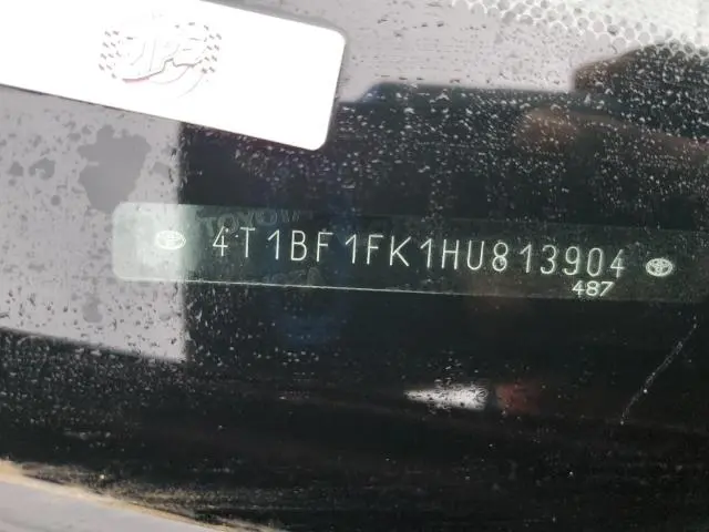 2017 TOYOTA CAMRY LE  