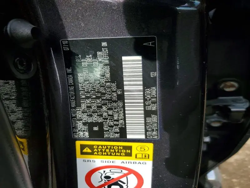 2010 LEXUS RX 350  