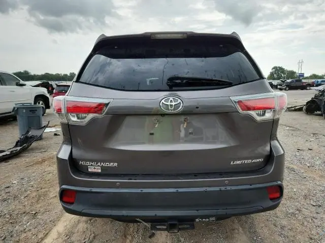 2016 TOYOTA HIGHLANDER LIMITED  