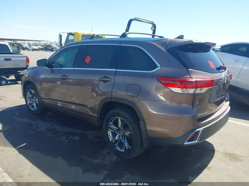 2018 TOYOTA HIGHLANDER HYBRID LIMITED PLATINUM