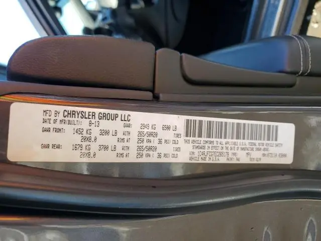 2014 JEEP GRAND CHEROKEE OVERLAND  