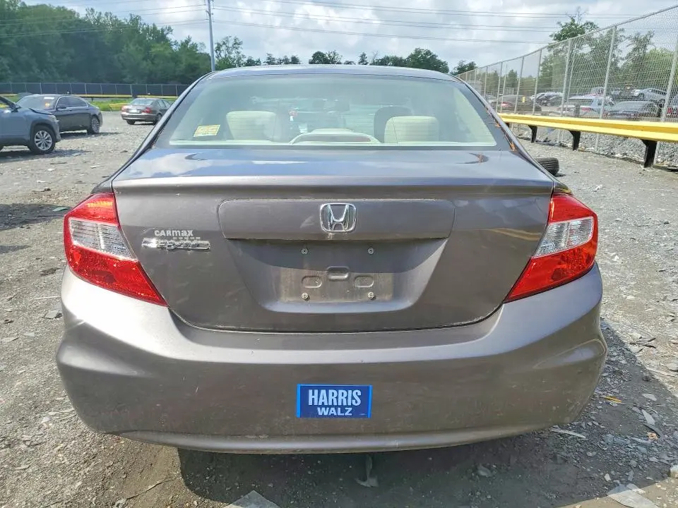 2012 HONDA CIVIC LX  