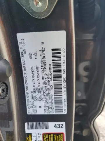 2016 TOYOTA TACOMA DOUBLE CAB  