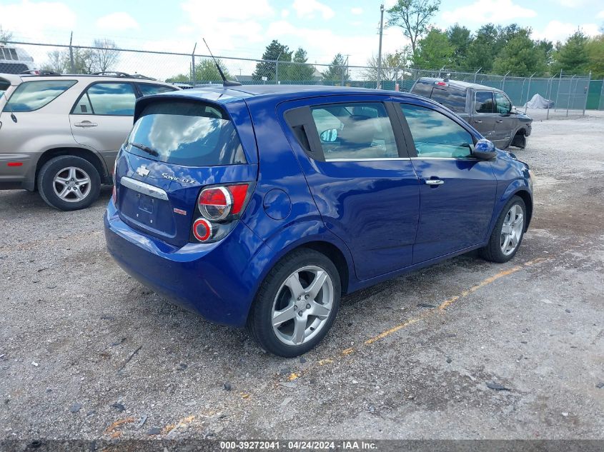 2014 CHEVROLET SONIC LTZ AUTO