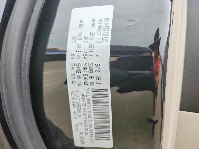 2017 CHRYSLER PACIFICA TOURING L  