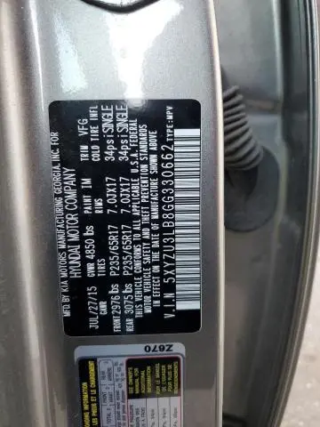 2016 HYUNDAI SANTA FE SPORT   