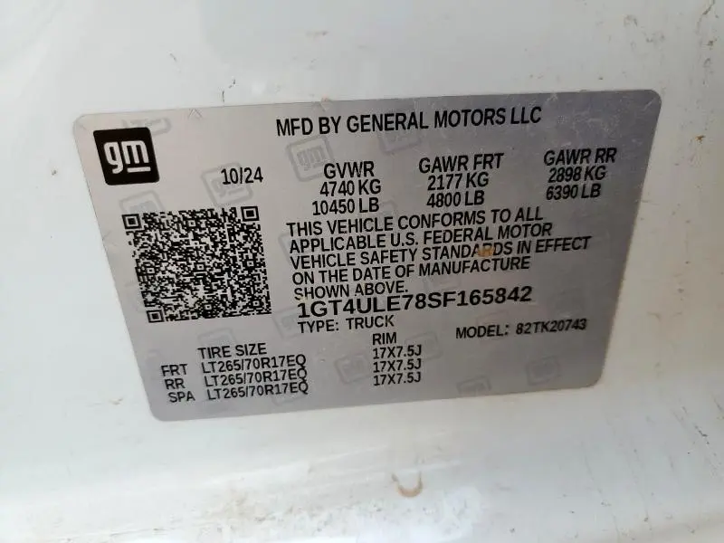 2025 GMC SIERRA   
