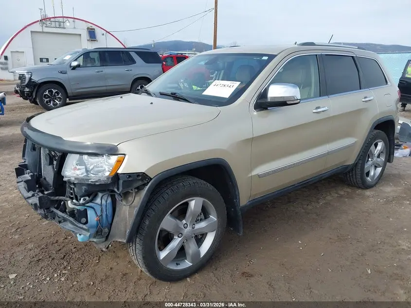 2011 JEEP GRAND CHEROKEE OVERLAND