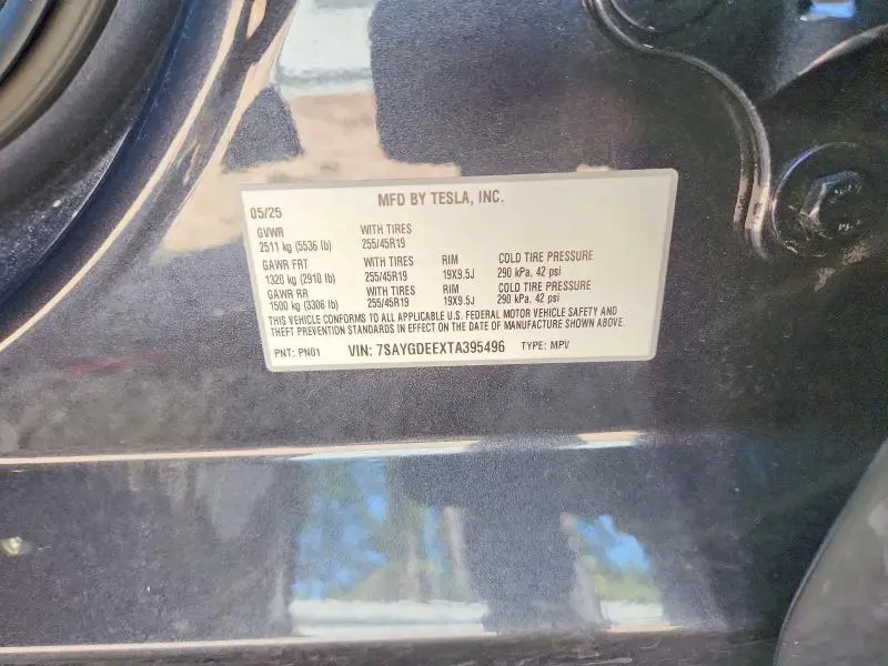 2026 TESLA MODEL Y   
