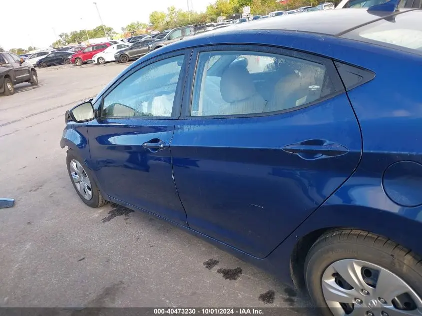 2016 HYUNDAI ELANTRA SE