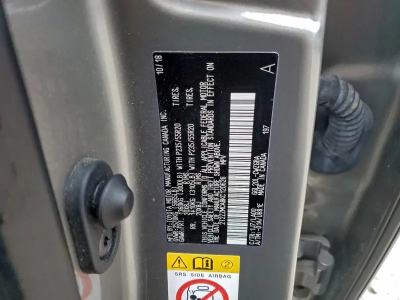 2019 LEXUS RX 350 BASE  