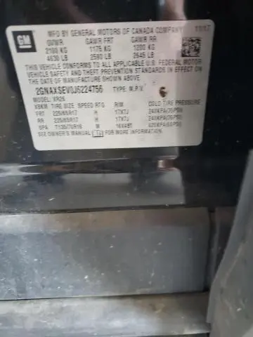 2018 CHEVROLET EQUINOX LT  