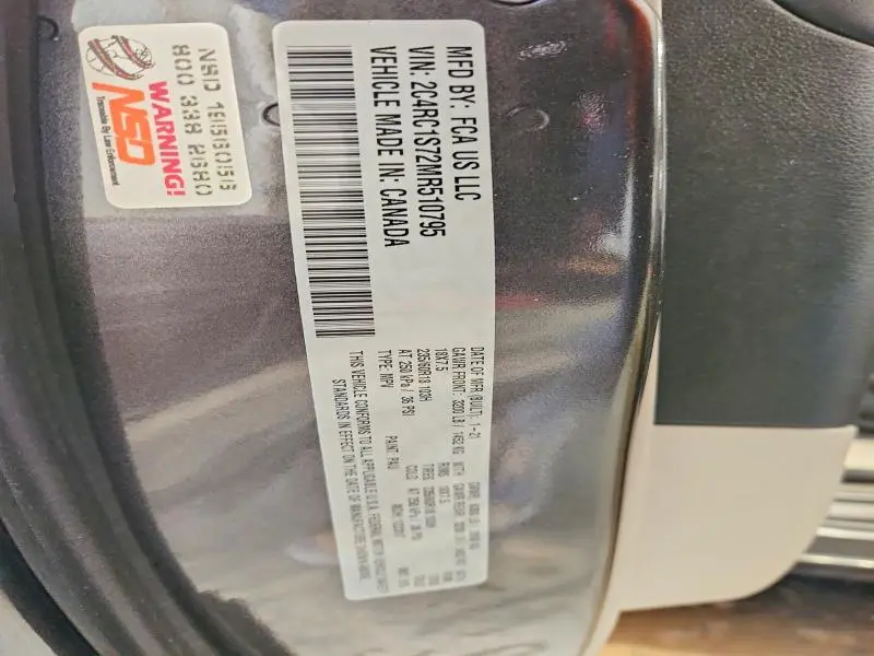 2021 CHRYSLER PACIFICA HYBRID LIMITED  