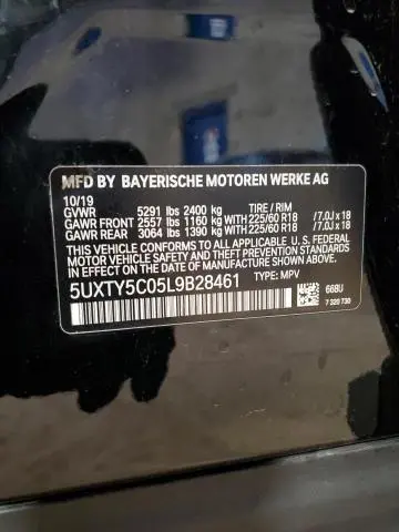 2020 BMW X3 XDRIVE30I  