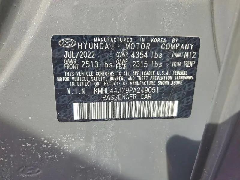 2023 HYUNDAI SONATA SEL PLUS  